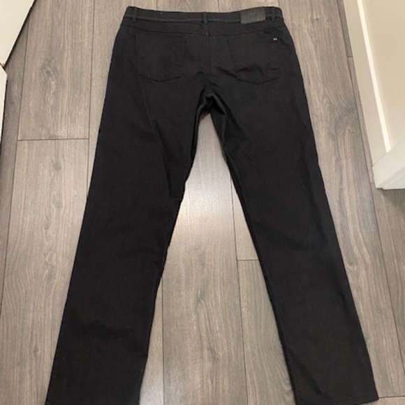 Brax Cooper Fancy Black Cotton Pants Size 40 - Picture 7 of 12